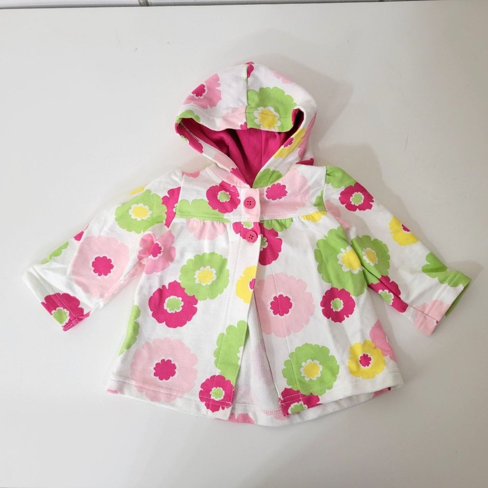 Just One You Baby Floral Hooded Cotton Jacket